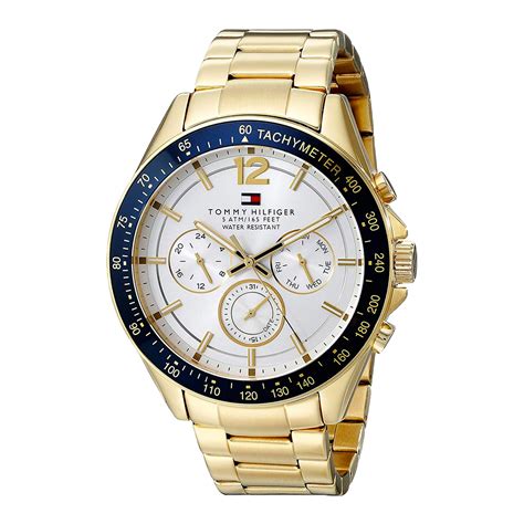 reloj tommy hilfiger hombre dorado